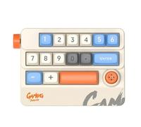 casstaly Sxs-K809 Clavier Mécanique Macro Défini Joystick En Alliage D'aluminium Branchement Chaud RVB Personnalisé Claviers Ordinateur Portable B