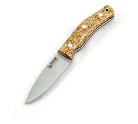Casström - No.10 Swedish Forest Knife Flat Grind - Couteau - curly birch