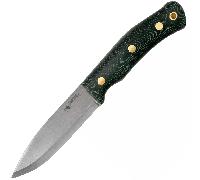 Casström No. 10 Swedish Forest Knife Green Micarta, K720 Scandi Grind 13123 avec firesteel