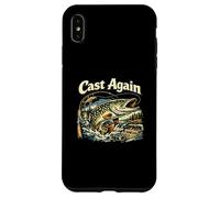 Cast Again Predator Pêcheur Coque pour iPhone XS Max