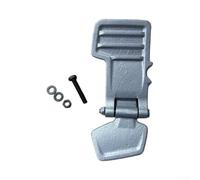 Cast Iron Foot Pedal Left Right for pour mini pour excavator 18mm Rod(Left)