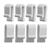 Cast Iron Lid Clips - 0.91 Inch Silicone | Oven Lid Protector Clips | Heat-Resistant Clip for Cast Iron Pots and Pans 8 Pieces | Oven Lids Protector Clip | Flexible Bumper Protectors