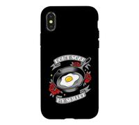 Cast Iron Skillet Don't Soap My Skillet Cooking Joke Coque pour iPhone X/XS