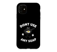 Cast Iron Skillet Funny Dont Use Any Soap Retro Pan Coque pour iPhone 11