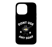 Cast Iron Skillet Funny Dont Use Any Soap Retro Pan Coque pour iPhone 14 Pro Max