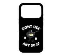 Cast Iron Skillet Funny Dont Use Any Soap Retro Pan Coque pour iPhone 17 Pro