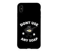 Cast Iron Skillet Funny Dont Use Any Soap Retro Pan Coque pour iPhone XS Max