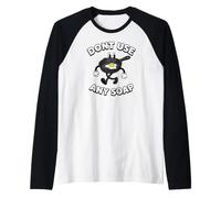 Cast Iron Skillet Funny Dont Use Any Soap Retro Pan Manche Raglan