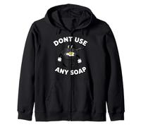 Cast Iron Skillet Funny Dont Use Any Soap Retro Pan Sweat à Capuche