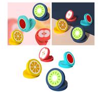 Castagnettes En Bois Pour Enfants Et Bébés, 4 Pièces, Motifs De Fruits, Doigts En Bois, Musique, Âge Préscolaire