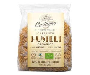 Castagno organique pois chiches fusilli 250g