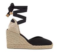 Castañer - Alpargata Avec Talon Compensé DE 9 CM - Femme - Chaussures - Noir - Taille: 41 EU