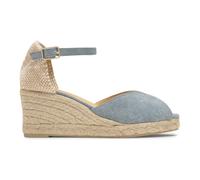 Castañer - Bianca Espadrille Wedge - Femme - Chaussures - Bleu - Taille: 37 EU