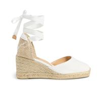 Castañer - Carina/6/001 7 cm Wedges - Femme - Chaussures - Blanc - Taille: 35 EU