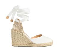 Castañer - Carina/8/001 9 cm Wedges - Femme - Chaussures - Blanc - Taille: 37 EU