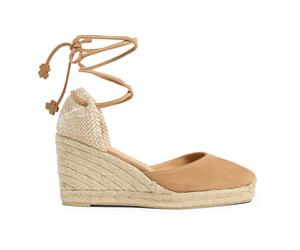 Castañer - Carina/8/007 9 cm Wedges - Femme - Chaussures - Beige - Taille: 40 EU