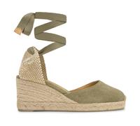 Castañer - Carina Espadrille - Femme - Chaussures - Vert - Taille: 37 EU