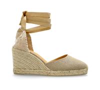 Castañer - Carina Wedge Chaussures - Femme - Chaussures - Beige - Taille: 41 EU