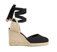 Castañer, Femme, Chaussures, Noir, Taille: 37 EU Carina Wedge