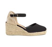 Castañer - Carol/6/001 Compensées de 7 cm - Femme - Chaussures - Noir - Taille: 36 EU