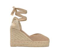 Castañer - Chiara Wedge Espadrille - Femme - Chaussures - Beige - Taille: 36 EU