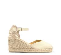 Castañer - Chiarita 6 Espadrille - Femme - Chaussures - Beige - Taille: 38 EU