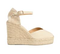 Castañer - Chiarita/8Ed/001 11 cm Wedges - Femme - Chaussures - Beige - Taille: 40 EU