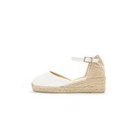 Castañer Espadrilles 'Carol' beige clair / blanc, Taille 40