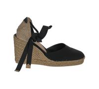 Castañer - Espadrilles compensées - Femme - Chaussures - Noir - Taille: 38 EU