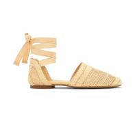 Castañer - Goldie Espadrille Flat - Femme - Chaussures - Beige - Taille: 37 EU