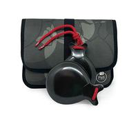 Castañuelas Pali Castagnettes à double caisse idéales pour apprendre Noir Talla Media. Niños/as + 8 años y Mujer Etui noir