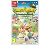 Jeu - JUST FOR GAMES - Castaway Paradise : Destination Vacances - Cartouche - Nintendo Switch - PEGI 7+