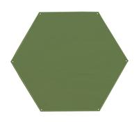 Caste Bâche de Camping imperméable Hexagon Tarp, Tapis Pique-Nique Tapis Plage Bâche Tente imperméable Oxford, Protection UV multifonctionnelle Contre Neige, pour Camping, pêche, Tourisme, Jardins