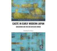 Caste In Early Modern Japan
