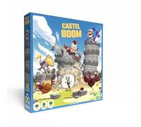 Castel Boom - Jeu de Société Enfant | Mémoire & Dextérité | 2 à 4 Joueurs | Construisez Un château | Dès 5 Ans | Kiwizou | Blackrock Games
