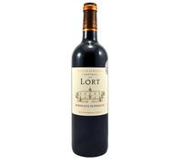 Castel Chateaux Grands Crus - Coffret Cadeau Caisse Bois, Château du Lort, Bordeaux Supérieur, Vin Rouge - 75cl