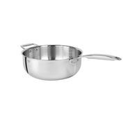 Cristel C28Cpf Casserole 28 Cm Castel Pro 5 Ply Poignee Fixe