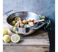 Faitout avec couvercle inox Castel'pro 24 cm Cristel