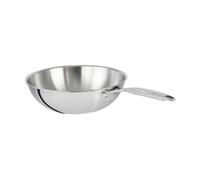 Castel´Pro Wok sans couvercle Inox CRISTEL D20 cm