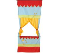 Roba Théâtre de marionnettes à suspendre 86 x 173 cm Rouge Enfant dès 3 ans