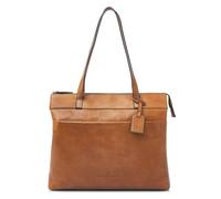Castelijn & Beerens Lia Sac de shopper Protection RFID Cuir 45 cm Compartiment pour ordinateur portable brun
