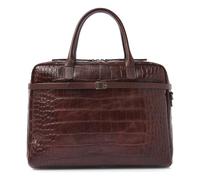 Castelijn & Beerens Lisa Porte-documents Protection RFID Cuir 41 cm Compartiment pour ordinateur portable brun