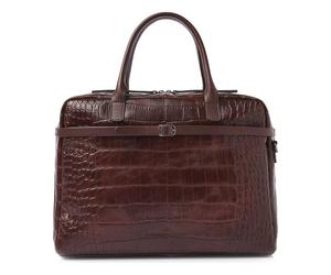 Castelijn & Beerens Lisa Porte-documents Protection RFID Cuir 41 cm Compartiment pour ordinateur portable brun