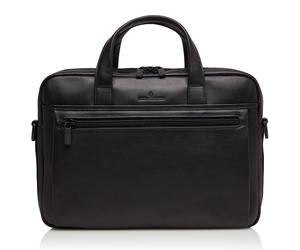 Castelijn & Beerens Nappa X Charlie Porte-documents en cuir RFID 41 cm Compartiment pour ordinateur portable noir