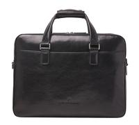 Castelijn & Beerens Paul Attaché-case Protection RFID Cuir véritable 41 cm Compartiment ordinateur noir