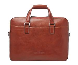 Castelijn & Beerens Paul Porte-documents en cuir 41 cm Compartiment pour ordinateur portable brun
