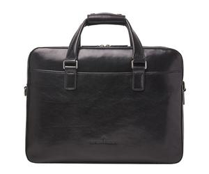 Castelijn & Beerens Paul Porte-documents en cuir 41 cm Compartiment pour ordinateur portable noir