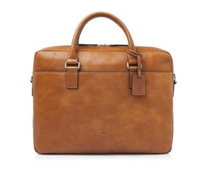 Castelijn & Beerens Peter Porte-documents Protection RFID Cuir 40 cm Compartiment pour ordinateur portable brun