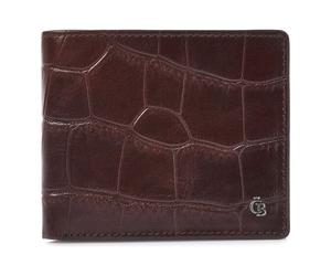Castelijn & Beerens Porte-monnaie Protection RFID Cuir 10.5 cm brun