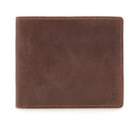 Castelijn & Beerens Porte-monnaie Protection RFID Cuir 11.5 cm brun